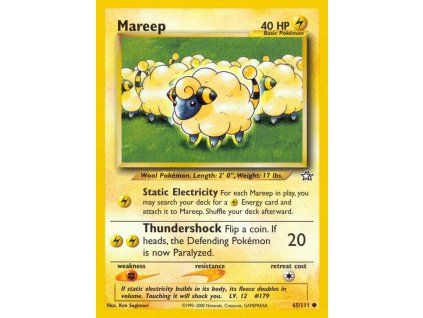65/111 Mareep (Neo Genesis)