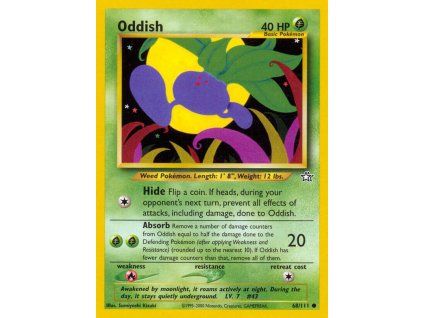 68/111 Oddish (Neo Genesis)