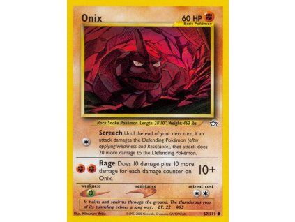 69/111 Onix (Neo Genesis)