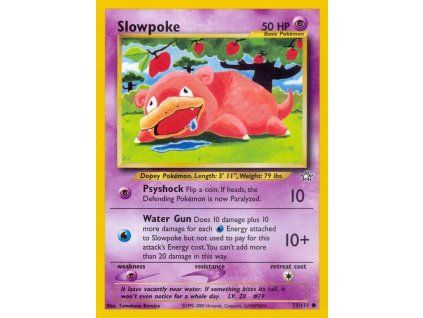 73/111 Slowpoke (Neo Genesis)