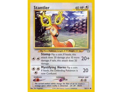 76/111 Stantler (Neo Genesis)