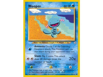 82/111 Wooper (Neo Genesis)