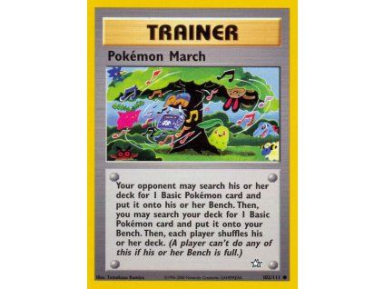 102/111 Pokémon March (Neo Genesis)