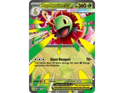 MEP 034 Mega Meganium EX - JUMBO