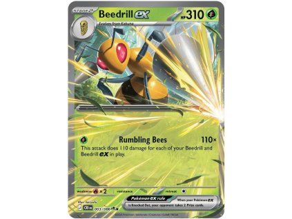 003/086 Beedrill ex (Chaos Rising)