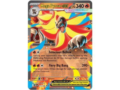 015/086 Mega Pyroar ex (Chaos Rising)