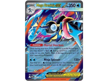 022/086 Mega Greninja ex (Chaos Rising)