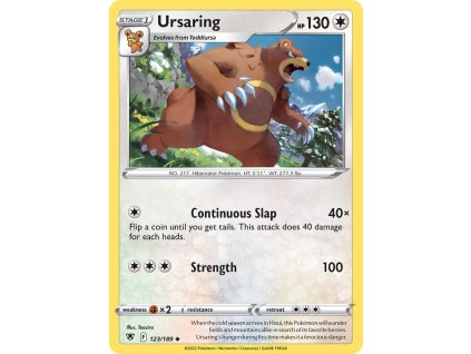 123/189 Ursaring (Astral Radiance) (varianta reverse holo)