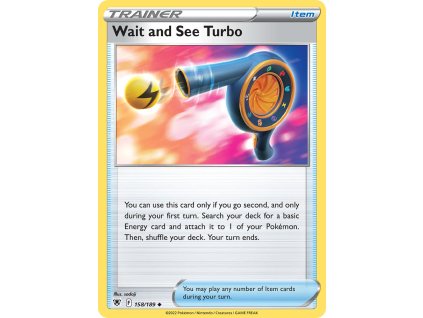 158/189 Wait and See Turbo (Astral Radiance) (varianta reverse holo)