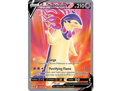169/189 Hisuian Typhlosion V (Astral Radiance) (varianta holo)