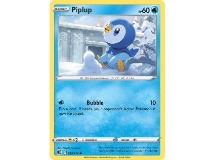 035/172 Piplup (Brilliant Stars) (varianta Non-holo)