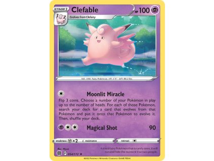 054/172 Clefable (Brilliant Stars) (varianta Non-holo)