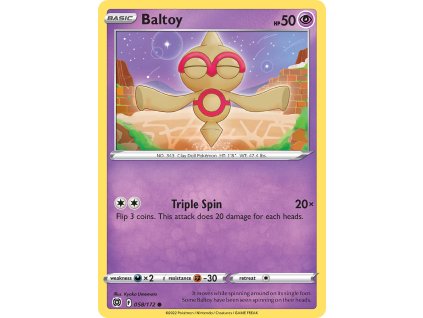 058/172 Baltoy (Brilliant Stars) (varianta Non-holo)