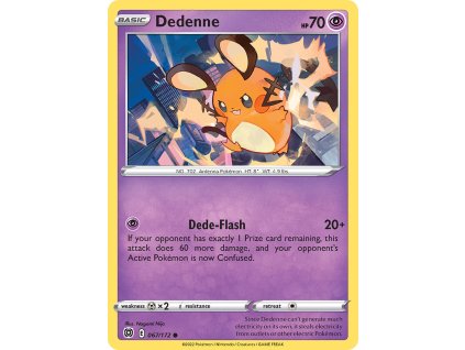 067/172 Dedenne (Brilliant Stars) (varianta Non-holo)