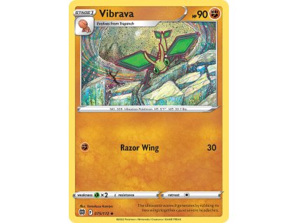 075/172 Vibrava (Brilliant Stars) (varianta Non-holo)