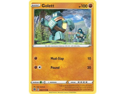 082/172 Golett (Brilliant Stars) (varianta Non-holo)