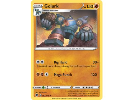 083/172 Golurk (Brilliant Stars) (varianta Non-holo)