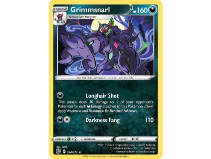 094/172 Grimmsnarl (Brilliant Stars) (varianta Non-holo)