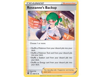 148/172 Roseanne's Backup (Brilliant Stars) (varianta Non-holo)