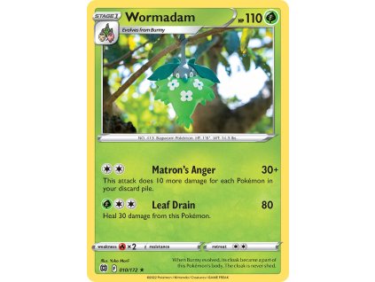 010/172 Wormadam (Brilliant Stars) (varianta reverse holo)