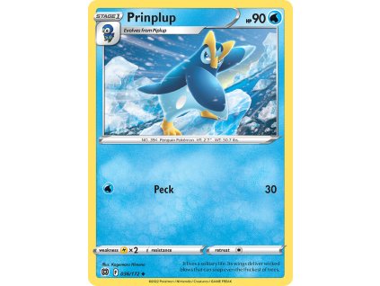 036/172 Prinplup (Brilliant Stars) (varianta reverse holo)