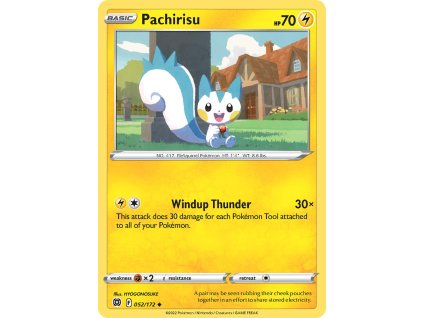 052/172 Pachirisu (Brilliant Stars) (varianta reverse holo)