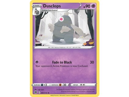 061/172 Dusclops (Brilliant Stars) (varianta reverse holo)
