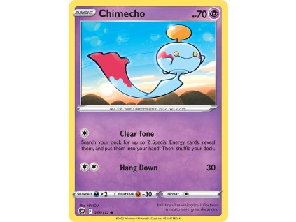 063/172 Chimecho (Brilliant Stars) (varianta reverse holo)
