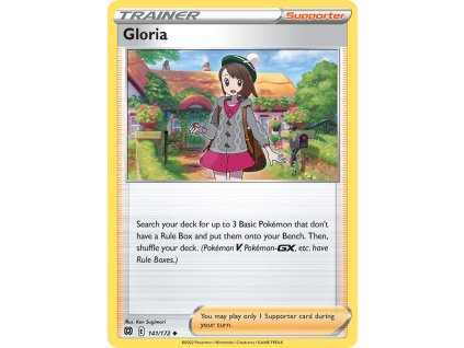141/172 Gloria (Brilliant Stars) (varianta reverse holo)