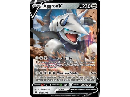 096/172 Aggron V (Brilliant Stars) (varianta holo)