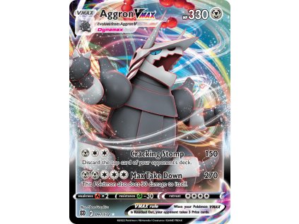 097/172 Aggron VMAX (Brilliant Stars) (varianta holo)