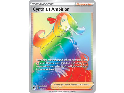 178/172 Cynthia's Ambition (Brilliant Stars) (varianta holo)