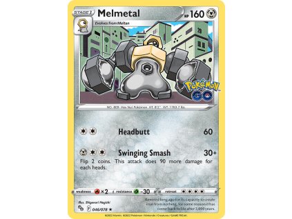046/78 Melmetal (Pokémon GO) (varianta reverse holo)