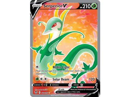 170/195 Serperior V (Silver Tempest) (varianta holo)