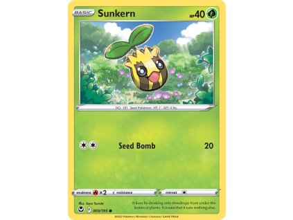 005/195 Sunkern (Silver Tempest) (varianta Non-holo)