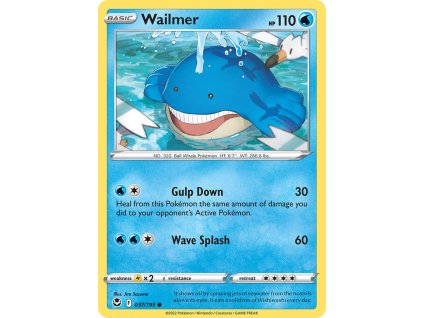 037/195 Wailmer (Silver Tempest) (varianta reverse holo)