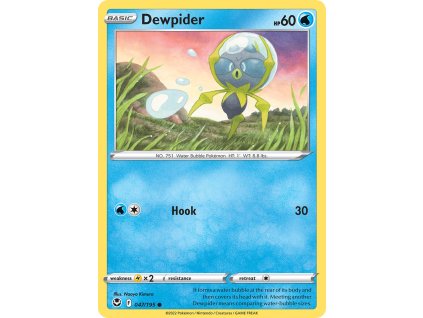 047/195 Dewpider (Silver Tempest) (varianta reverse holo)