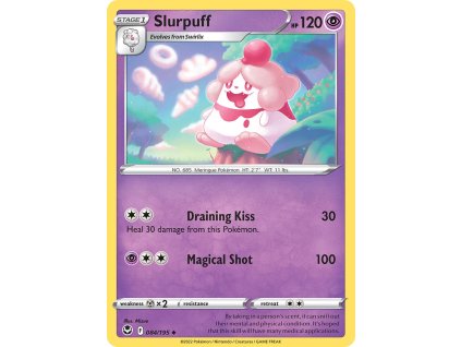 084/195 Slurpuff (Silver Tempest) (varianta reverse holo)