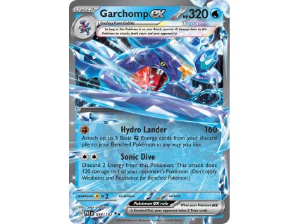 038/182 Garchomp ex (Paradox Rift) (varianta holo)
