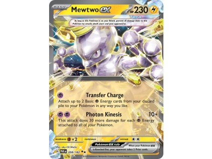 058/182 Mewtwo ex (Paradox Rift) (varianta holo)