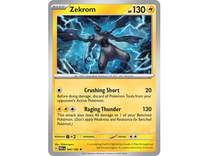 066/182 Zekrom (Paradox Rift) (varianta reverse holo)