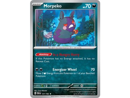 121/182 Morpeko (Paradox Rift) (varianta reverse holo)