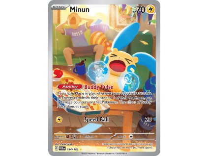 194/182 Minun (Paradox Rift) (varianta holo)
