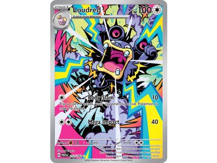 212/182 Loudred (Paradox Rift) (varianta holo)