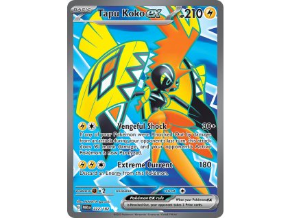 222/182 Tapu Koko ex (Paradox Rift) (varianta holo)