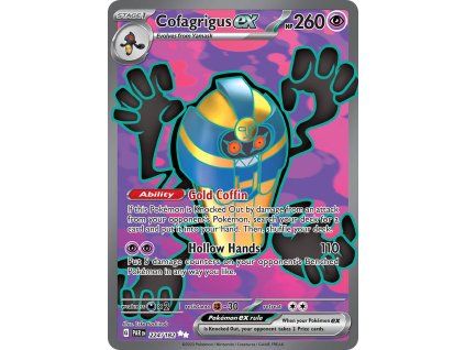224/182 Cofagrigus ex (Paradox Rift) (varianta holo)