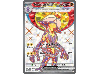 227/182 Toxtricity ex (Paradox Rift) (varianta holo)