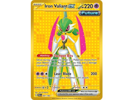 261/182 Iron Valiant ex (Paradox Rift) (varianta holo)