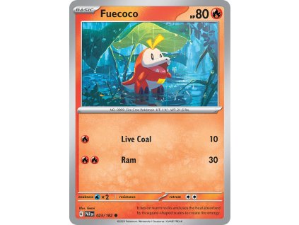 023/182 Fuecoco (Paradox Rift) (varianta reverse holo)