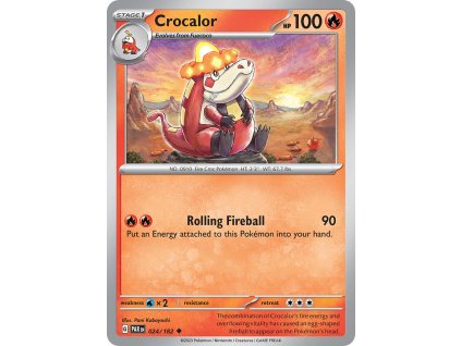 024/182 Crocalor (Paradox Rift) (varianta reverse holo)
